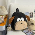 Linda mochila de perro de dibujos animados para niños de primaria
