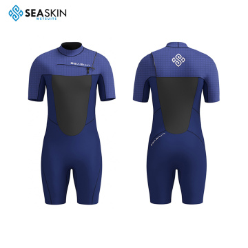 Seaskin 2mm Men Short Arm Short Legs Wetsuit