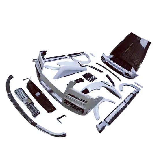 M Style Carbon Fiber Body Kit for Rolls-Royce Cullinan: Front Bumper, Rear Bumper, Engine Hood, Fenders, and Rear Spoiler" 

However, if you need a more concise title for a search engine, consider:

"Carbon Fiber Body Kit for Rolls-Royce Cullinan