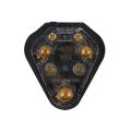 15a 3 Runde Pin PVC -Stecker Schwarz