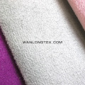 Tryckt Poly Spandex Suede Woven Fabric