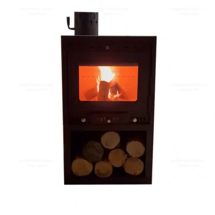 Tnatural Able Built-in Steam Fireplace Wood Fired Wall Mounted Modern Fireplace