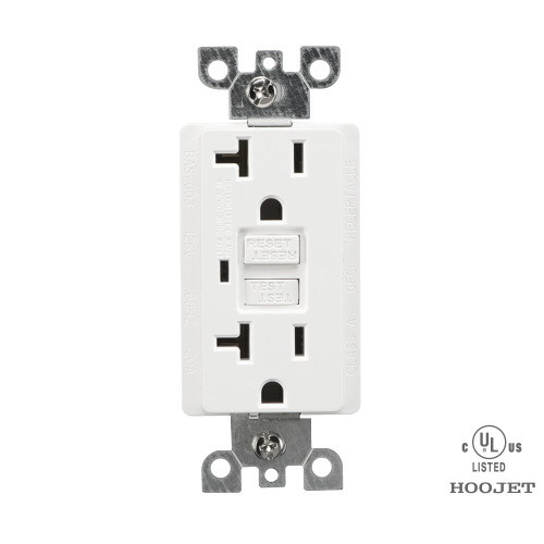 Receptáculo de toma de corriente GFCI American Socket con certificación UL