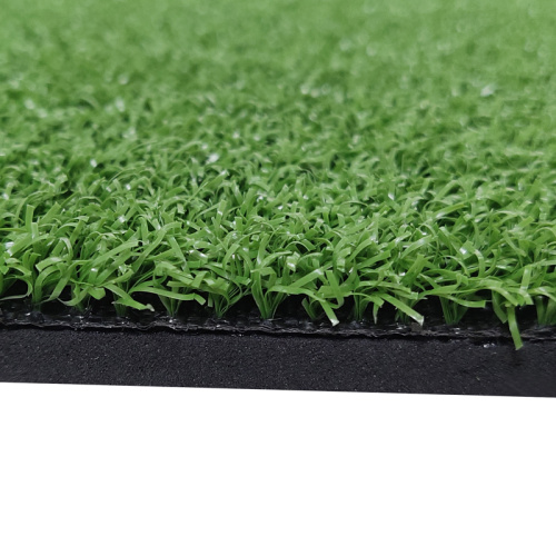 Tapis de frappe de golf en caoutchouc noir PP Grass