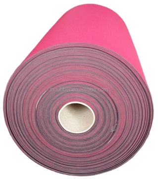 Anti-Slip White Rubber Mouse Mat Pad Roll - Neoprene Floor Runner 27x180