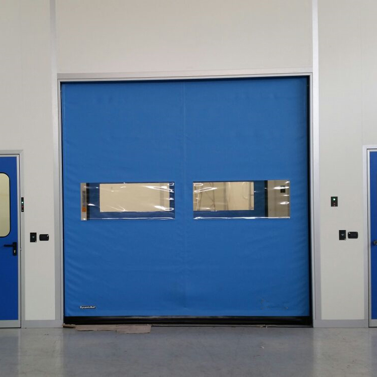 Fabric Self Recovery Rapid Rolling Shutter Door