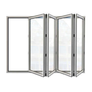 Exterior Aluminum Door Patio Aluminium Folding Glass Door