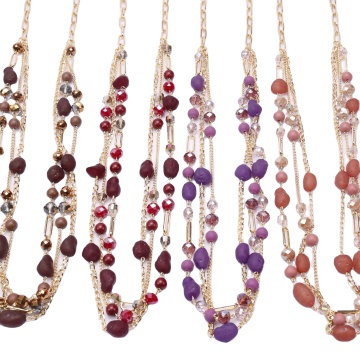 Brave Light Fashion Jewelry: Bohemian Multi-Color Jewelry Sets - Necklace, Bracelet, Earrings wholesale at factory price