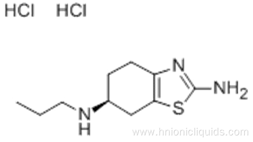 2,6-Benzothiazolediamine,4,5,6,7-tetrahydro-N6-propyl-, hydrochloride (1:2),( 57193410,6S) CAS 104632-25-9