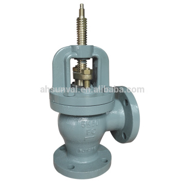 Marine Valve, Angle type Globe JIS5K-16K