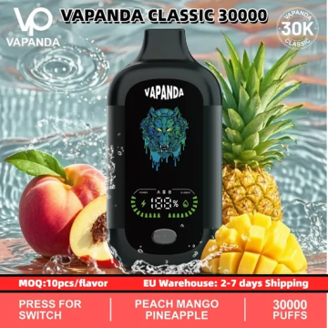 Vapanda क्लासिक 30000 पफ्स डिजिटल स्क्रीन 30k थोक