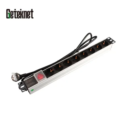 OEM GER Connector 415V 32A-100A DC MCCB Tripp Lite IEC C19 Surge Protection Ethernet PDU Rack 42U