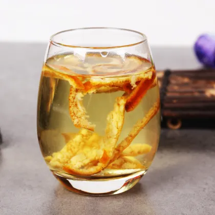 Chinese Herb Dried Tangerine Peel Sliced Chen Pi Orange Peel Tea
