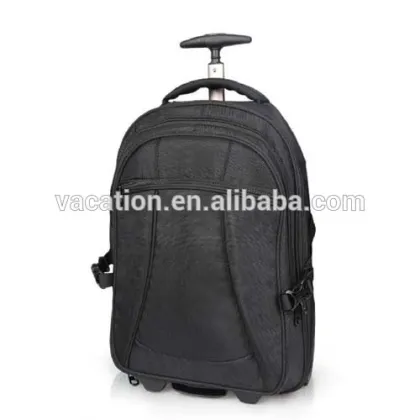 laptop backpack brand trolley bag in black