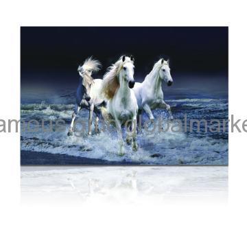 Seascape with Horse Picture, Printed Painting