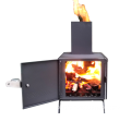 Mini outdoor cooking and hiking table wood camping stove top sale camping wood stove