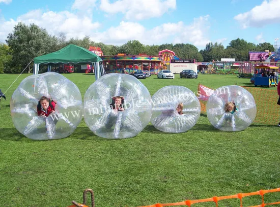 0.8mm Thickness Tpu Inflatable Water Bumper Ball For Playing Football Games