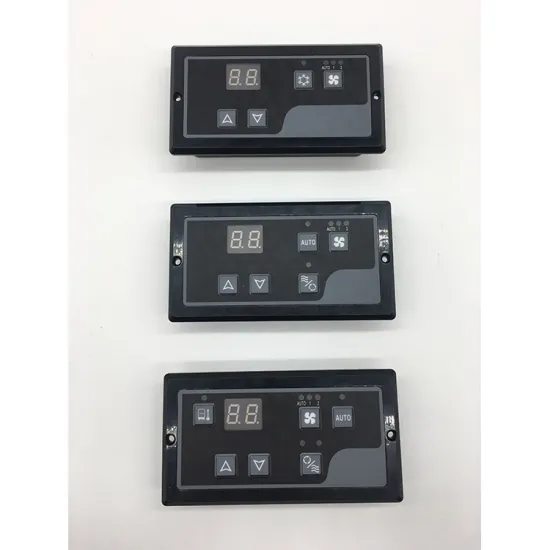 GL-W163 Bus Air Conditioning Control Panel - A/C Controller for Auto Air Conditioning
