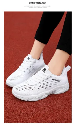 new spring and summer breathable sports shoes