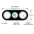 different types of ethernet flat fiber optic cable