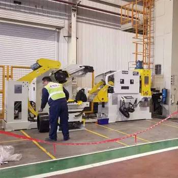 High-Precision 3-in-1 Decoiler Straightener Feeder for Press/Forming/Slitting Machines