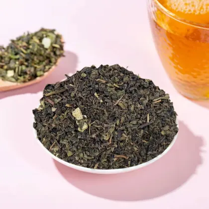 Hot Selling White Peach Oolong Tea with Milk Tea Pearls