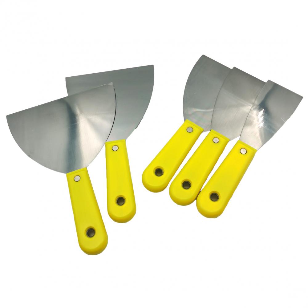 Durable plastic handle putty knife