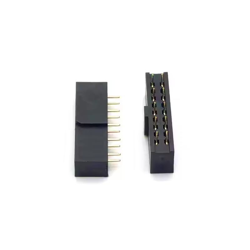 2.54mm Pitch Female Header Dual Row Straight H8.5 Y TYPE With convex points (3)