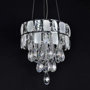 crystal light pendant metal modern light fixtures chandelier