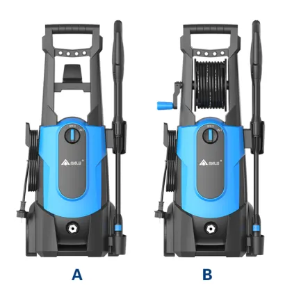 Anlu High Pressure Washer 220V: Car Wash Gun & Electric Cleaning Machine with Water Tank