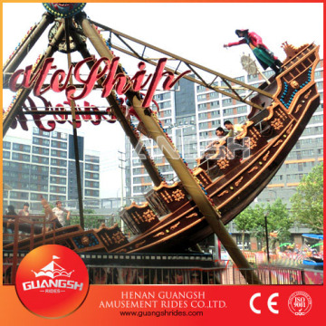 stimulating! luxury outdoor amusement park ride pirate ship for sale