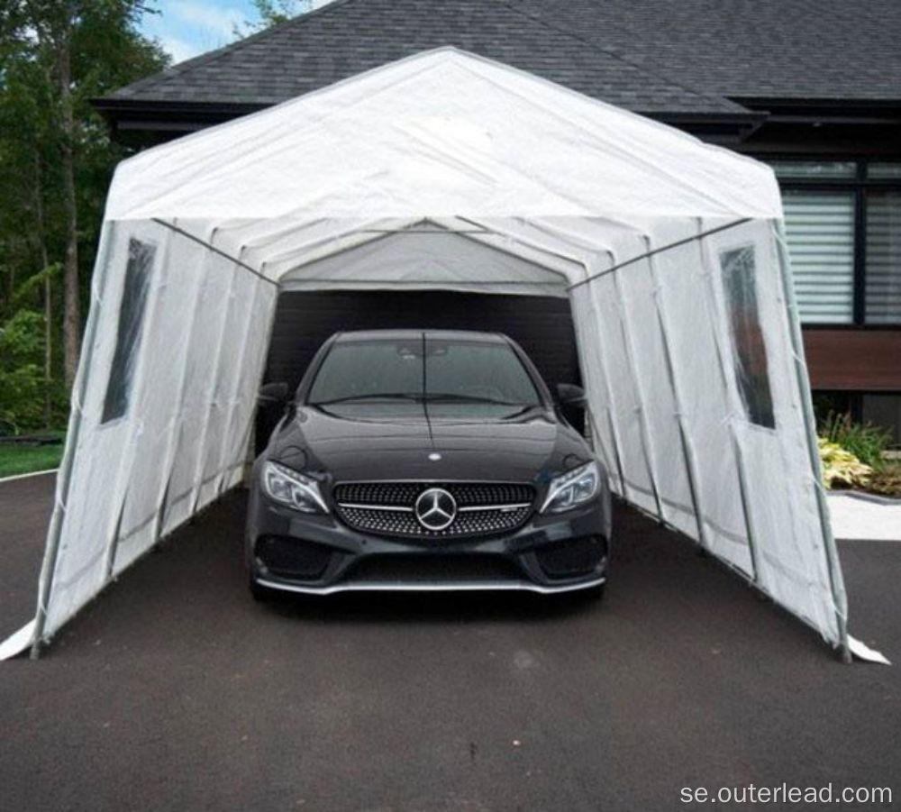 Utomhus bärbar carport garage canopy bilskydd