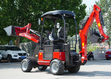 Rhinoceros backhoe loader XN228 with good price 2.3 ton new model
