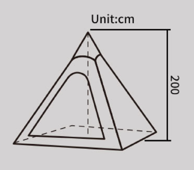 Camping Teepee Tent Size