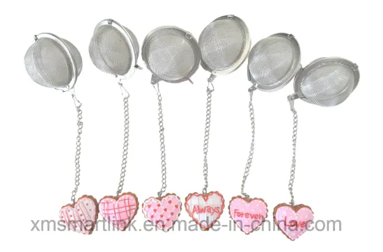 Heart Decor Tea Strainer
