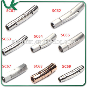 Chinese clasp maker! Snap clasp, stainless steel leather bracelet clasp