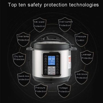 Multifunction electric explosion proof pressure cooker soup