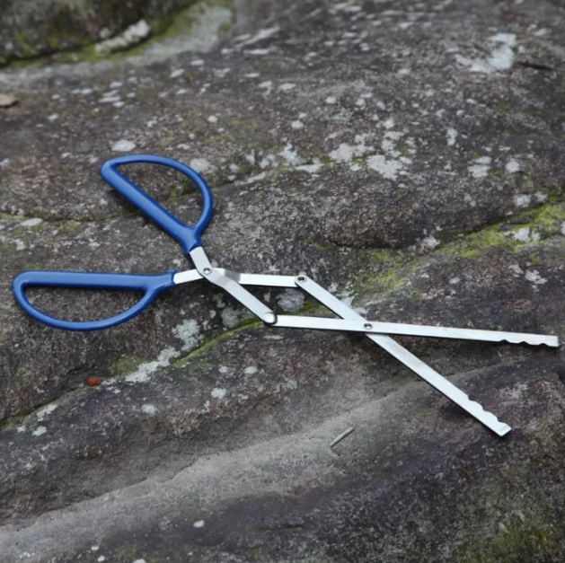 camping parts fire tongs