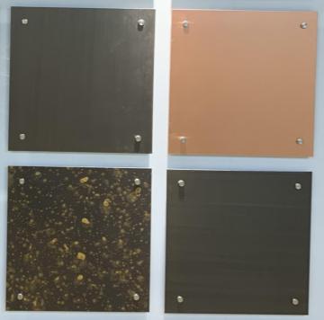 Revestimiento interior Láminas de aluminio color RAL