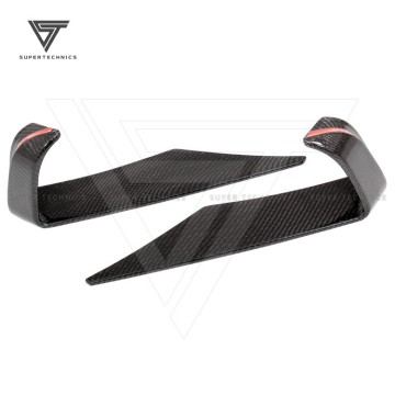 Frignitura della lampada della nebbia anteriore in fibra di carbonio per le prese d'aria per Mercedes-Benz di classe SLS R197 AMG 2011-2014