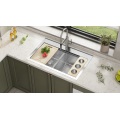 33 Inch Handmade Double Basin Kitchen Sink