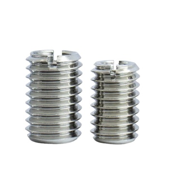 M9*1.5-M12*1.5-30MM Slotted Self Tapping Threaded Inserts Stainless Steel Fasteners Box Metric Carbon Steel Zinc M3 M5 M8