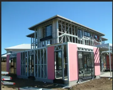 Light Steel Frame Prefab Metal House