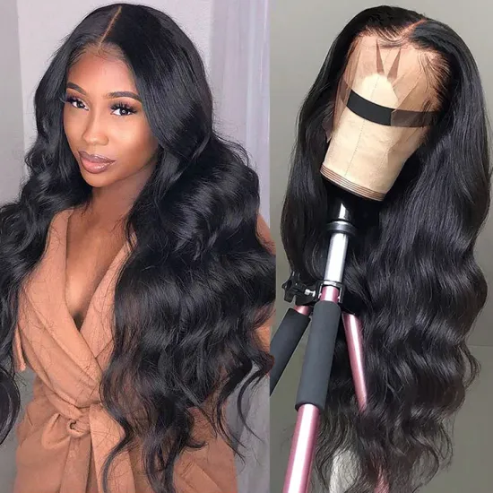 180 Density Hd Lace Wig Raw Hair Wholesale Vendor Women Cuticle Aligned Virgin Peruvian Hair Wig