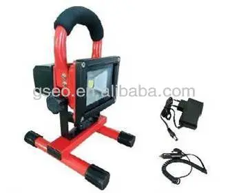 10W portable rechargeable cob led work Light BSCI manufacturer