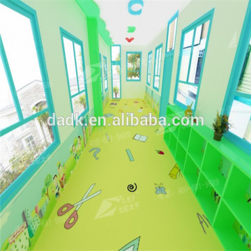 Carpet look PVC vinyl flooring