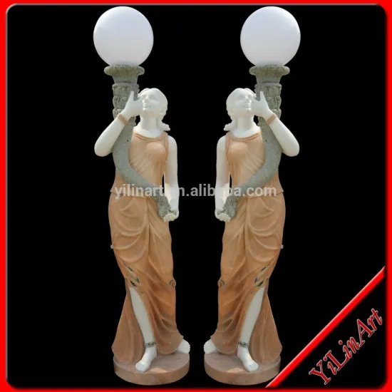 Garden Stone Marble Light Statues Sculpture