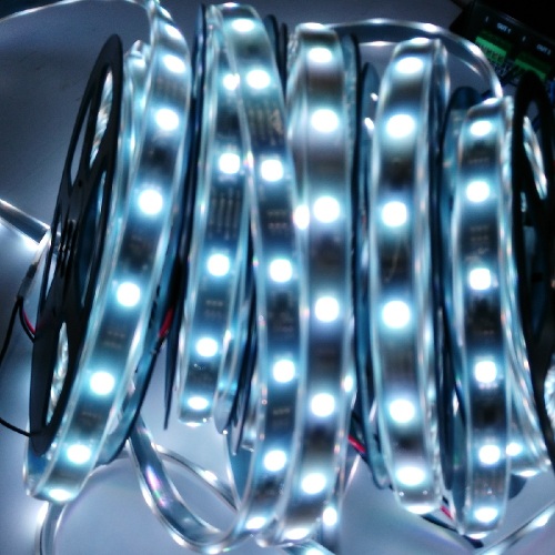 Lumière de décoration extérieure DMX512 RGB LED Rope Light