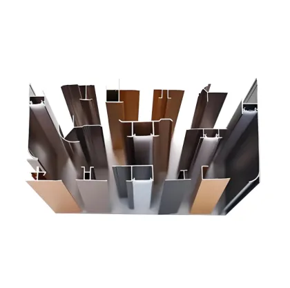 New Chinese Simple Aluminum Alloy Wall Panel Yin Angle Line
