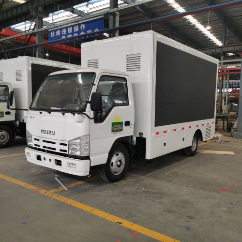 Isuzu открытая полноцветная реклама светодиодные мобильные грузовики